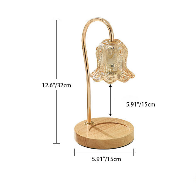 Modern Lily of the Valley Table Lamp