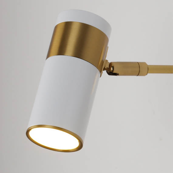 Scandinavian Hardware Iron Acrylic 1-Light Wall Sconce Lamp