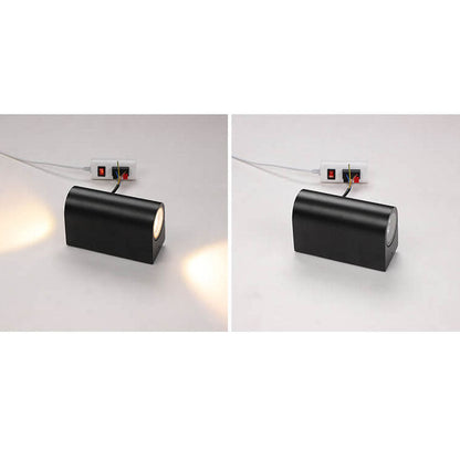 Solid Double-headed LED Outdoor Waterproof Wall Sconce Lamp