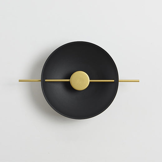 Modern Luxury Iron Round LED Wall Sconce Lamp
