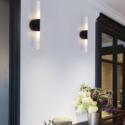 Minimalist Aluminum Iron Cylinder LED Wall Sconce Lamp