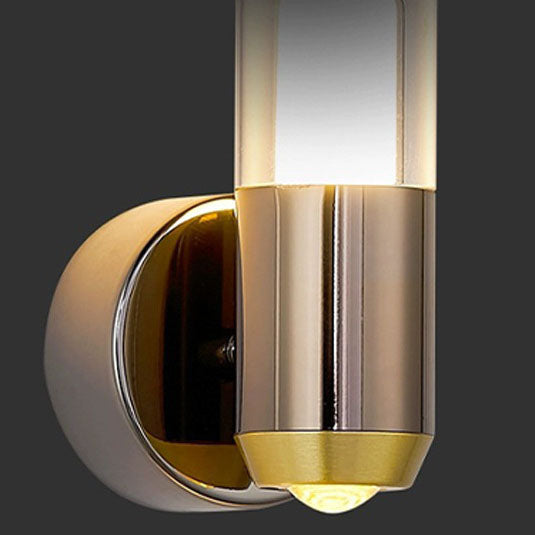 Luxury Aluminum Acrylic Column LED Wall Sconce Lamp