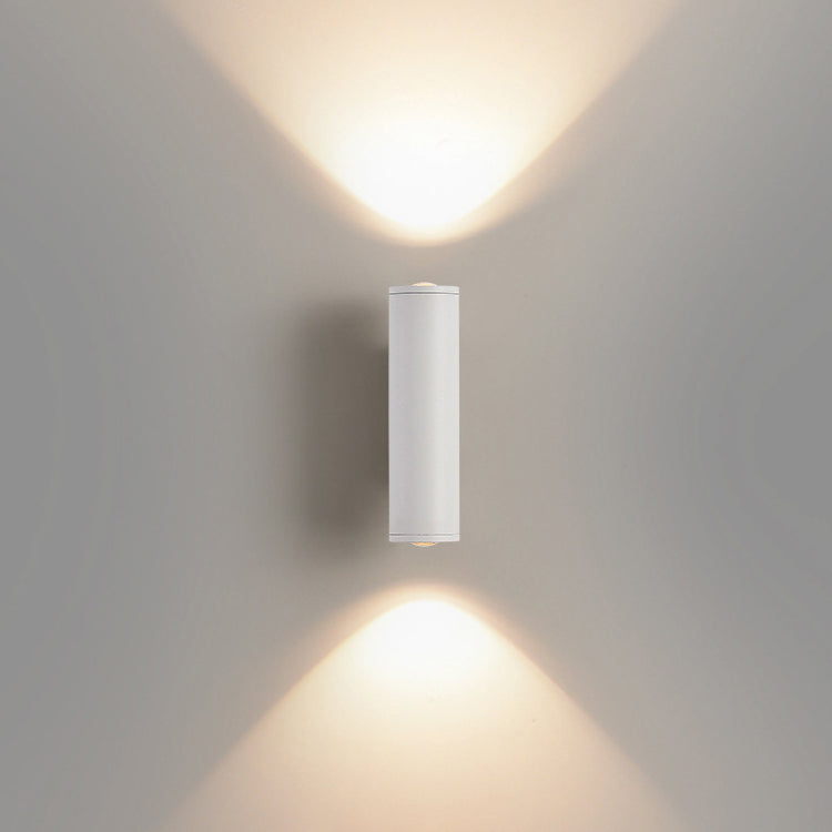 Minimalist Cylinder Iron Aluminum LED Wall Sconce Lamp