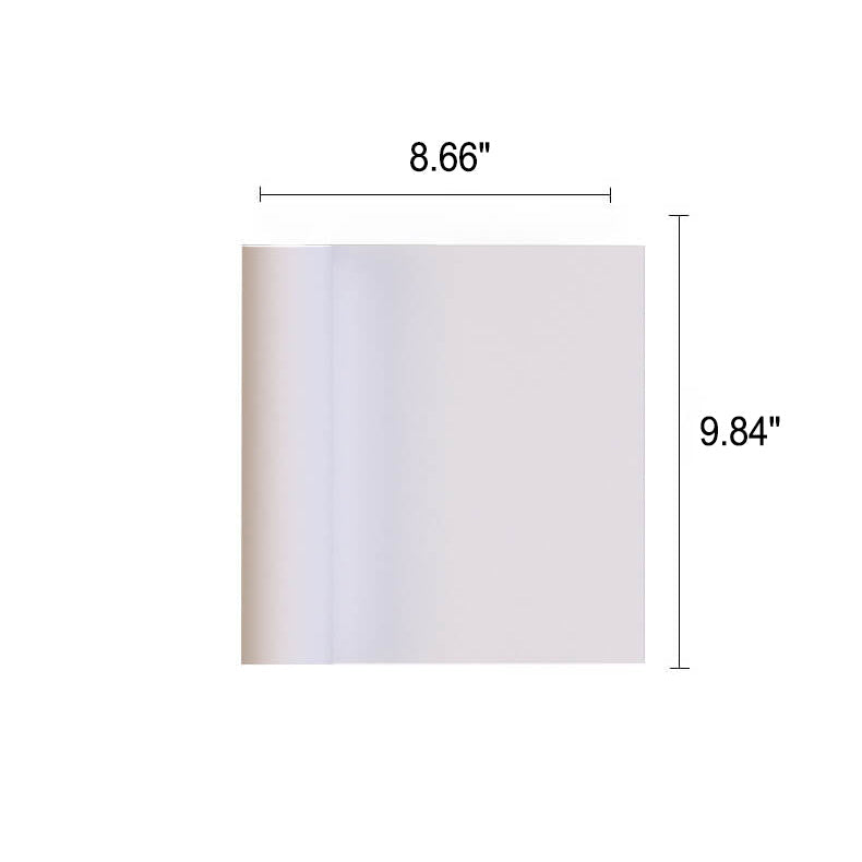 Square Up and Down Illuminated LED Wall Sconce Lamp