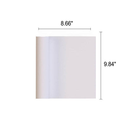 Square Up and Down Illuminated LED Wall Sconce Lamp