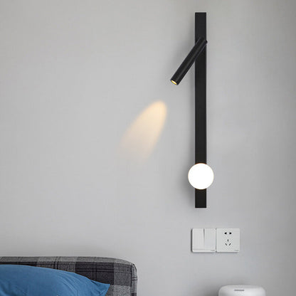 Industrial Aluminum Long Bar Rotatable LED Wall Sconce Lamp