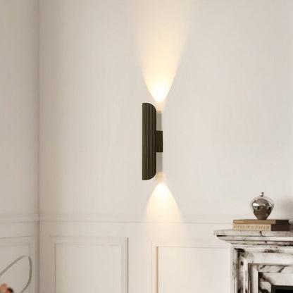 Aluminum Roman Column Design Iron LED Wall Sconce Lamp