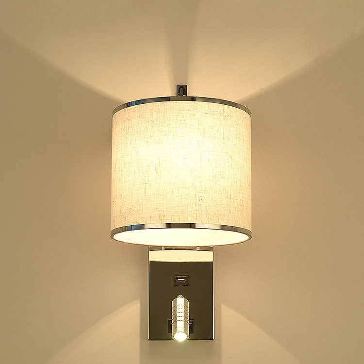 Light Luxury Stainless Steel 1-Light Wall Sconce Lamp