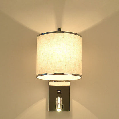 Light Luxury Stainless Steel 1-Light Wall Sconce Lamp