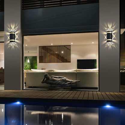 Outdoor Luminous Decoration LED Wall Sconce Lamp