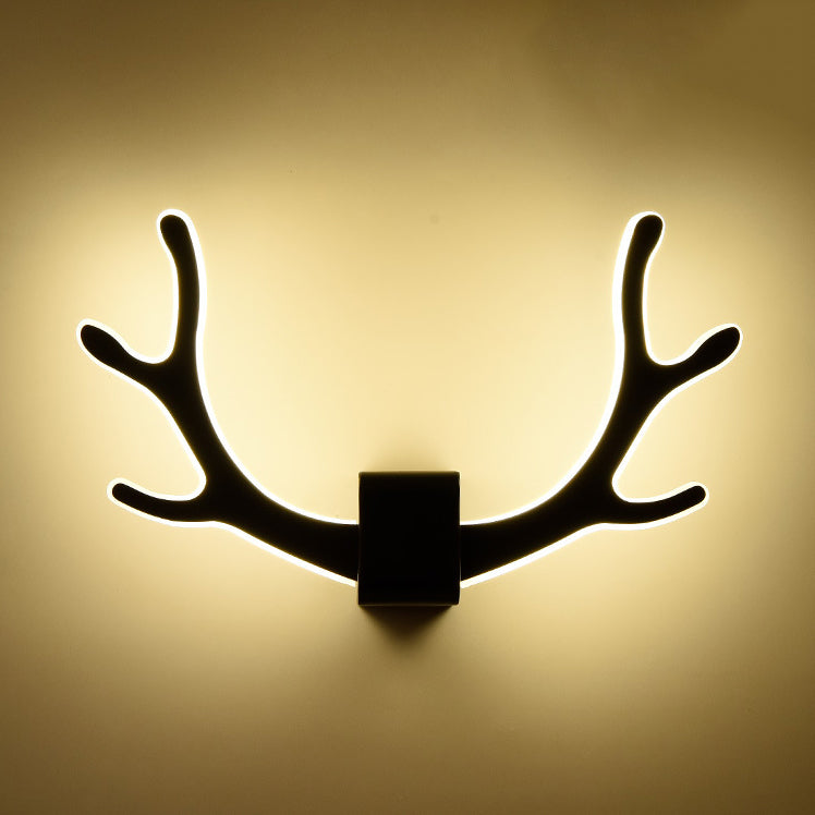 Acrylic Nordic Creative Antler Shape LED Wall Sconce Lamp