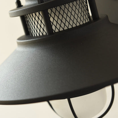 Outdoor Iron Body 1-Light Outdoor Wall Sconce Lamp