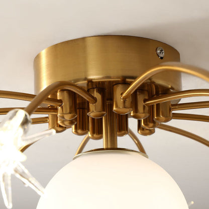 Contemporary Moon Ceiling Light