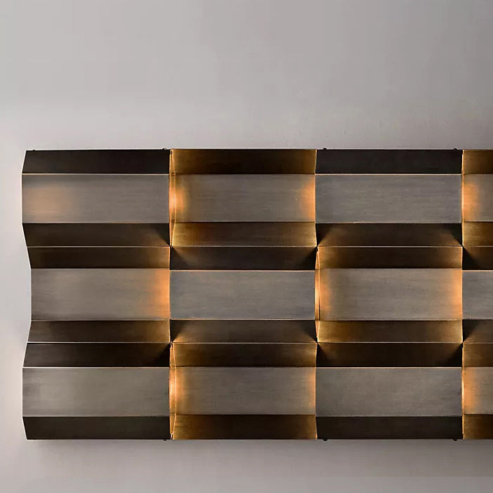 Waterproof Stainless Steel Rectangular LED Wall Sconce Lamp