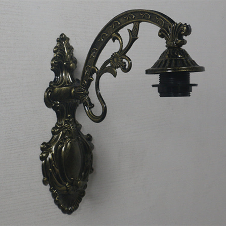 Tiffany Alloy Iron Stained Glass 1-Light Wall Sconce Lamp