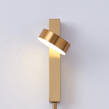 Minimalist Long Aluminum Iron Acrylic LED Wall Sconce Lamp