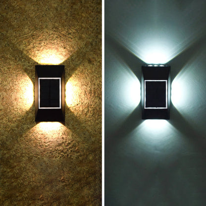 Simplicity ABS Plastic LED Outdoor Wall Sconce Lamp
