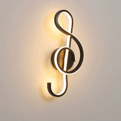 Deco Note Soft Silicone Lampshade LED Wall Sconce Lamp