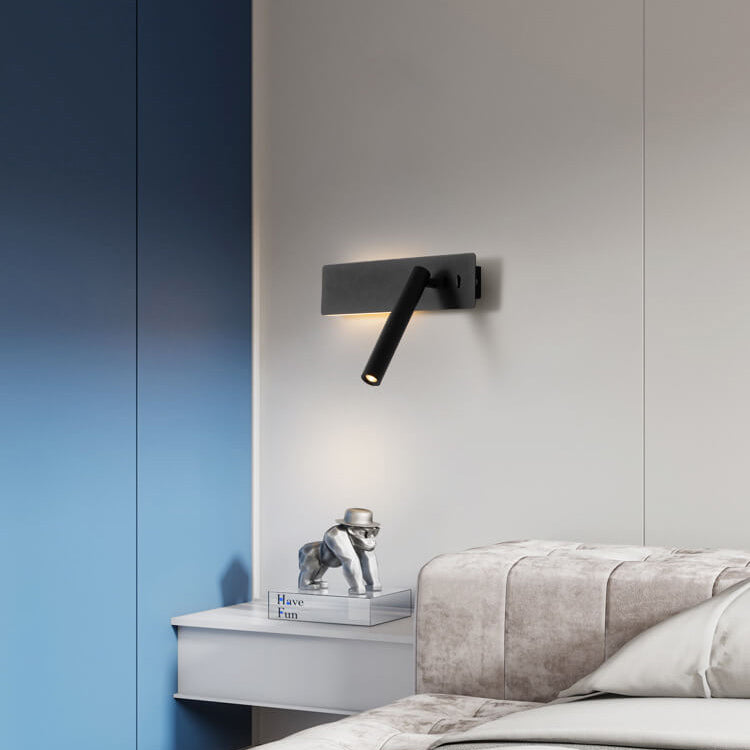 Rectangular Rotating Spotlight LED Wall Sconce Lamp