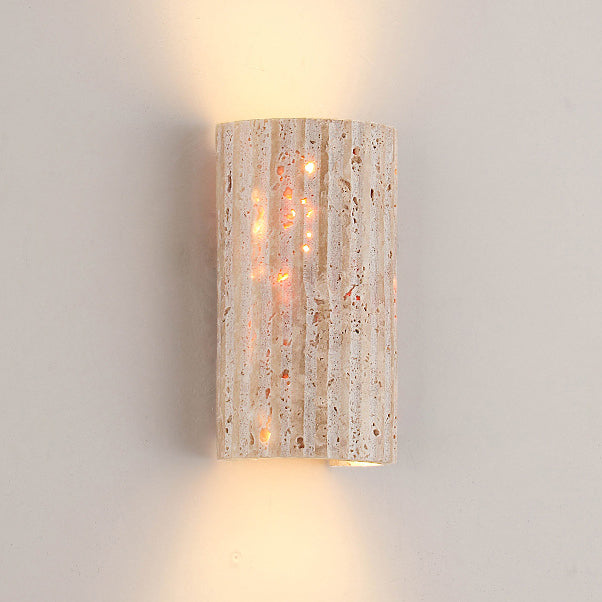 Japanese Semicircle LED Waterproof Wall Sconce Lamp