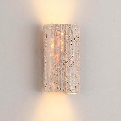 Japanese Semicircle LED Waterproof Wall Sconce Lamp