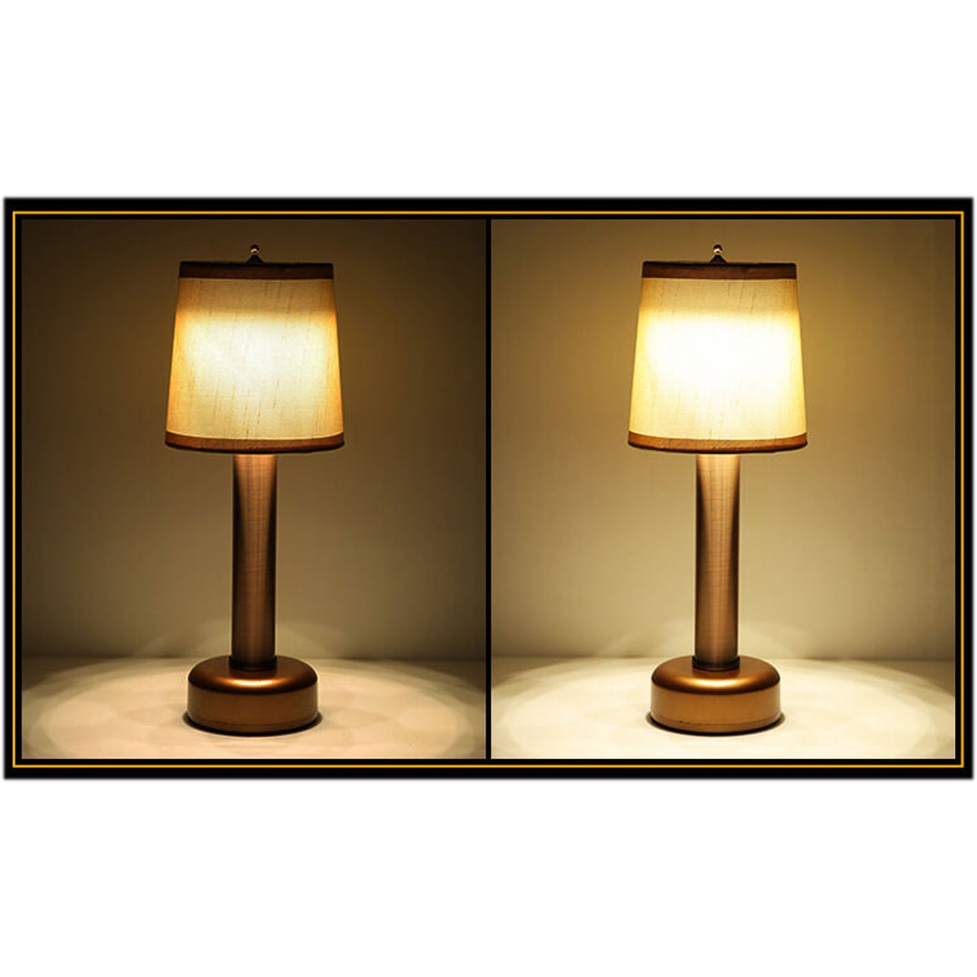 Vintage Linen Iron Table Lamp