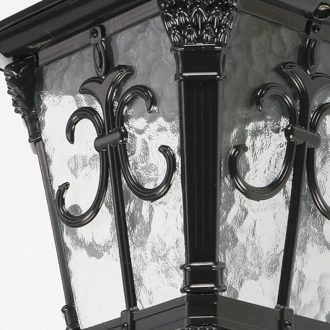 Europe Glass Outdoor Indoor 1-Light Wall Sconce Lamp