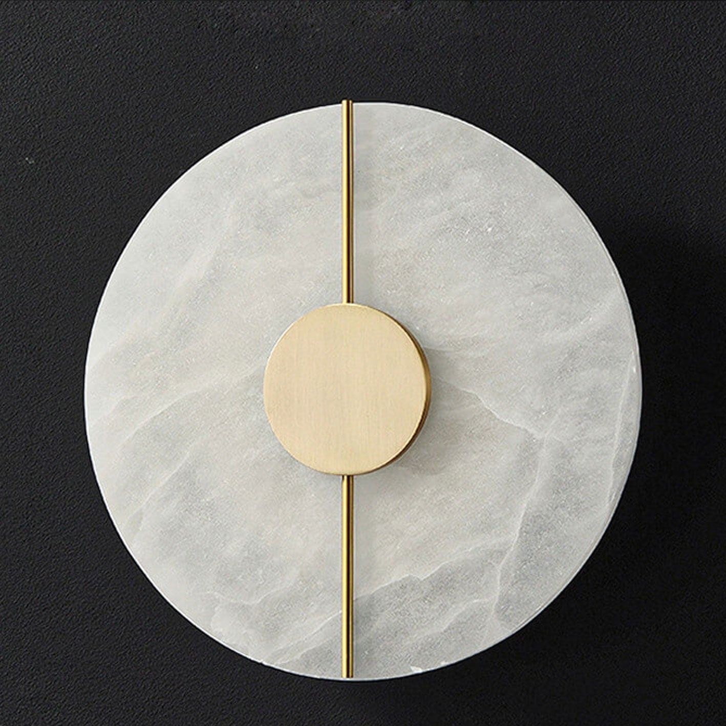 Modern Iron Circle LED Wall Sconce Lamp