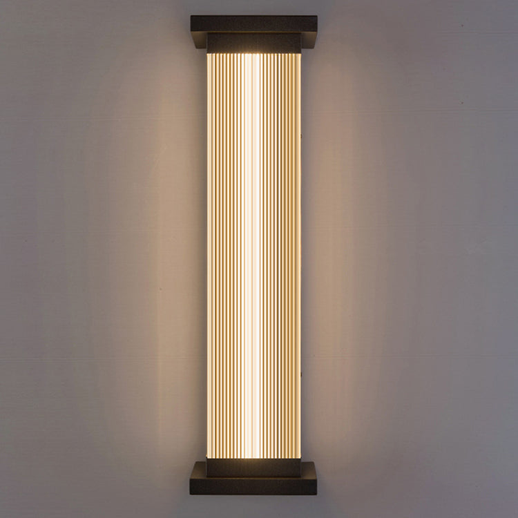 Waterproof Stainless Steel Acrylic Wall Sconce Lamp