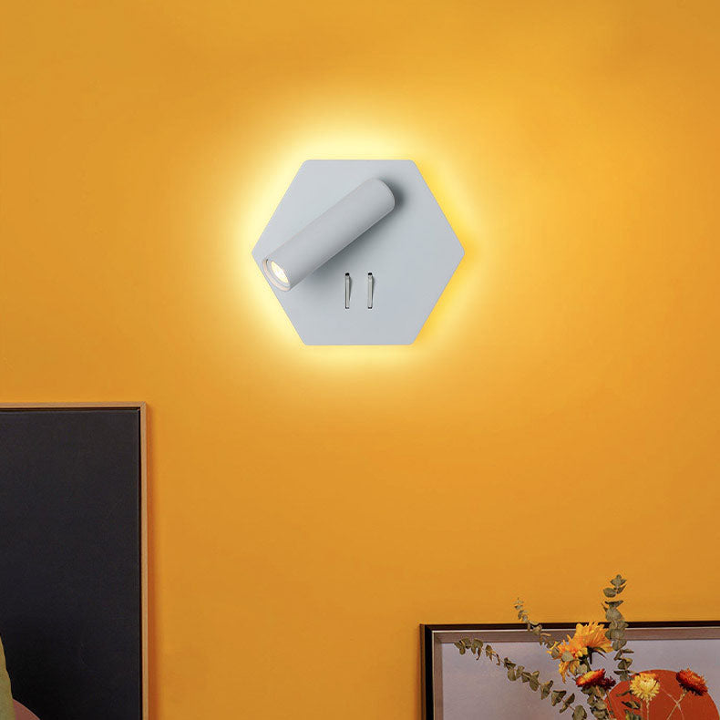 Cylinder Spotlight LED Adjustable Wall Sconce Lamp
