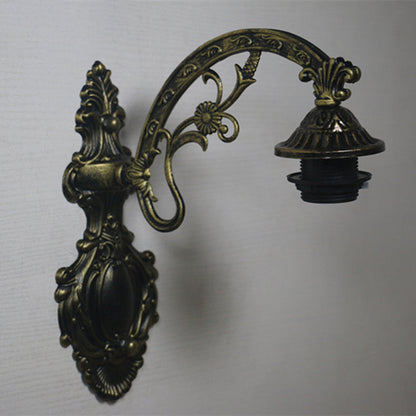 Tiffany Baroque Geometric Bowl 1-Light Wall Sconce Lamp