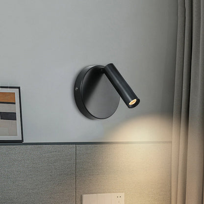 Rotatable Cylinder Aluminum Iron LED Wall Sconce Lamp