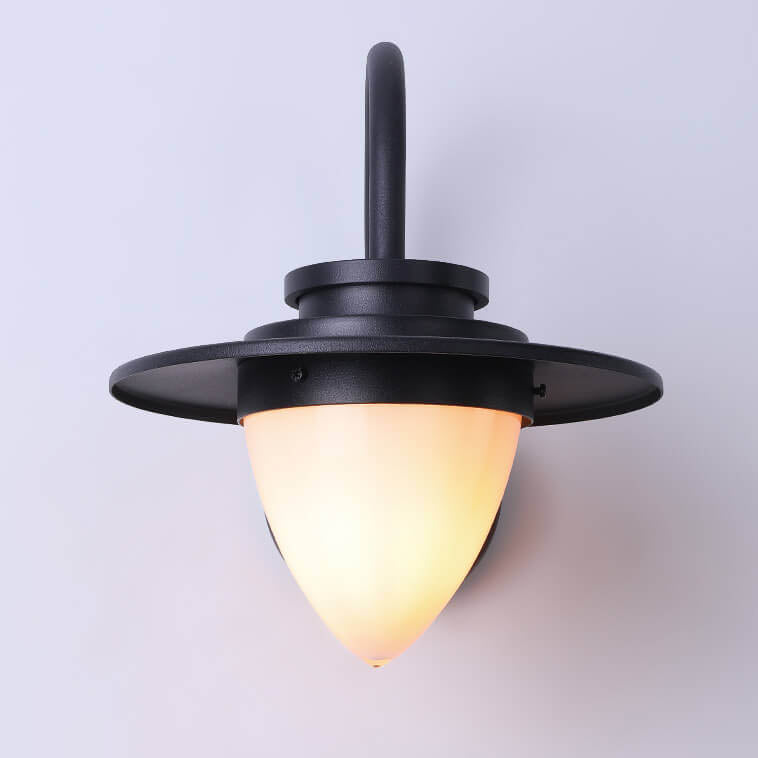 Peach Iron Outdoor Waterproof 1-Light Wall Sconce Lamp
