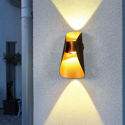 Shape Outdoor Patio Balcony Waterproof LED Wall Sconce Lamp