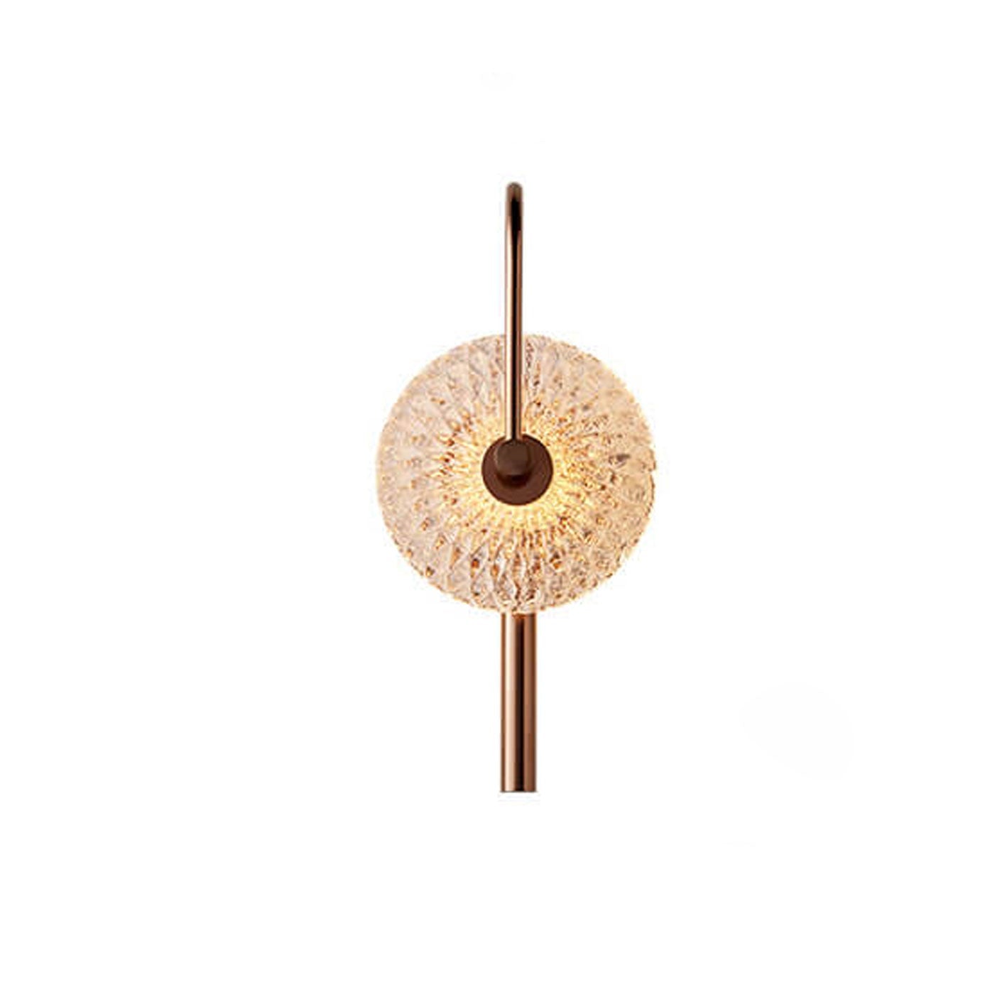 Modern Light Luxury Handmade Glass 1-Light Wall Sconce Lamp