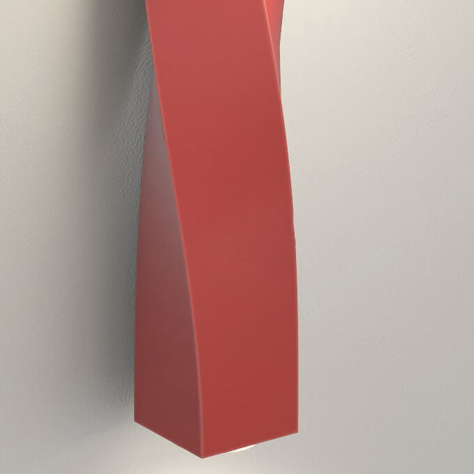 Cream Style Plastic Long Sphere 1-Light Wall Sconce Lamp
