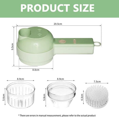 4-in-1 Electric Food Cutter and Chopper