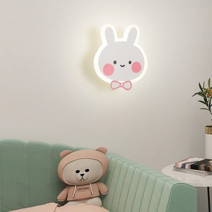Acrylic Fairy Astronaut Iron LED Kids Wall Sconce Lamp