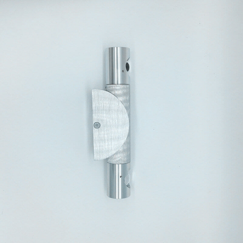 Acrylic Aluminum Cylinder Rotating LED Wall Sconce Lamp