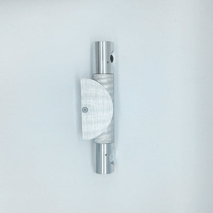 Acrylic Aluminum Cylinder Rotating LED Wall Sconce Lamp