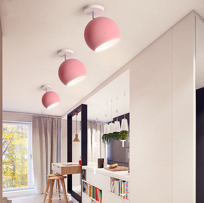 Contemporary Aluminum Ceiling Light