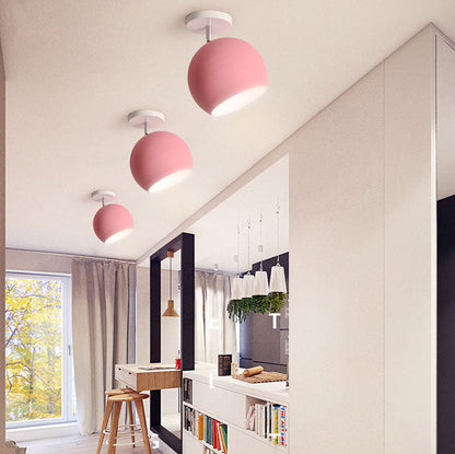 Contemporary Aluminum Ceiling Light