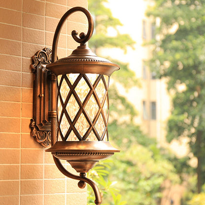 European-style Waterproof LED Outdoor Wall Sconce Lamp