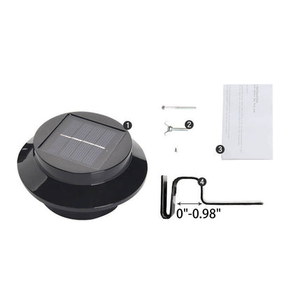 Solar LED Outdoor Waterproof Fence Wall Sconce Lamp
