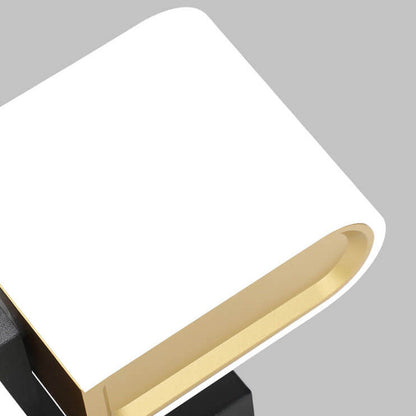 Minimalist Round Zinc Alloy Rotatable LED Wall Sconce Lamp
