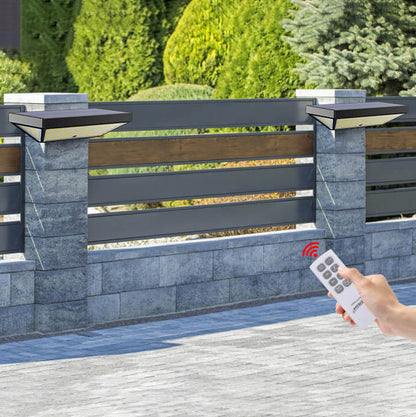Solar Outdoor Waterproof Garden Wall Sconce Lamp