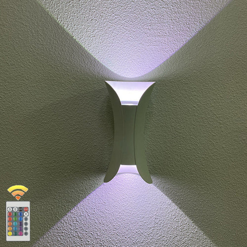 Waterproof Rectangle Aluminum LED Wall Sconce Lamp