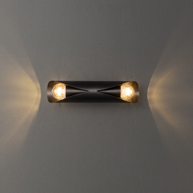 Light Luxury Long All Copper 2-Light Wall Sconce Lamp