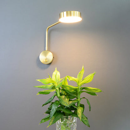 Solid Color with Switch Rotatable LED Wall Sconce Lamp