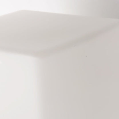 Minimalist Rectangle Wood Glass 1-Light Wall Sconce Lamp